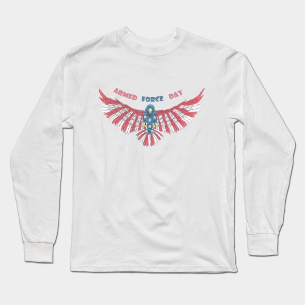 Armed force day 2020 Long Sleeve T-Shirt by djalel derbal 